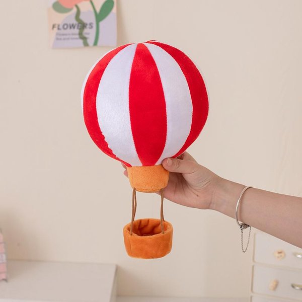 Pluszowe Balony Na Ogrzane Powietrze MięKkie Wypchane Kreatywne Kolorowe Zabawka Balon Na Ogrzane Powietrze Kreatywna Dekoracja Pokoju Zabawne Rekwizyty Do Gier Dla Dzieci 20Cm-image