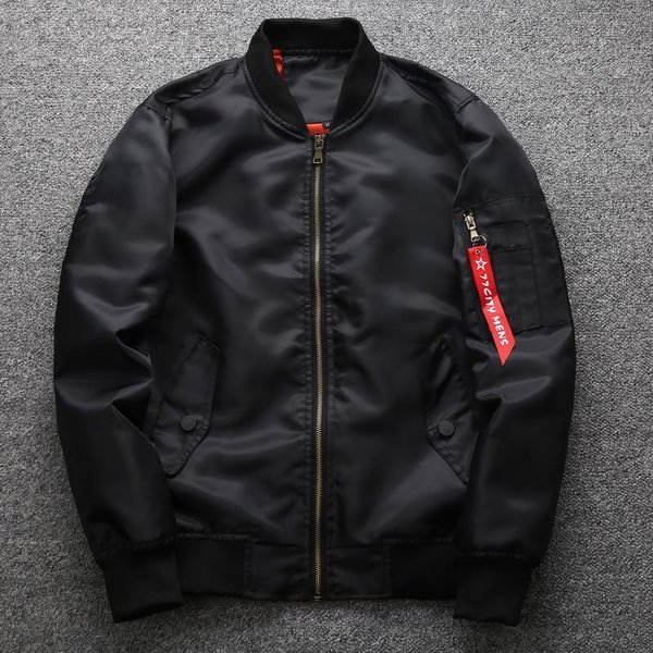 Chaqueta De Vuelo De La Fuerza AéRea Para Hombre, Talla Grande, Primavera Y OtoñO, Estilo Fino XL-image
