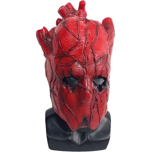 Dorohedoro Shin Heart Maska Realistyczna Lateksowa Maska Na Całą GłOwę Anime Kostium Cosplay Impreza Halloweenowa Straszny Rekwizyt Bal Maskowy Prezent Brown-image