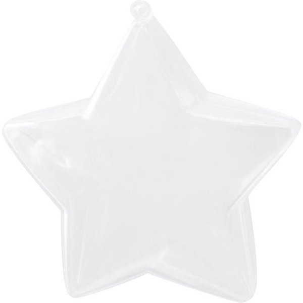 5 Piezas Cajas Transparentes Para Regalos De Fiesta Caja De Regalo De PláStico Forma De Estrella Cajas De Caramelos Para Fiesta De Boda-image