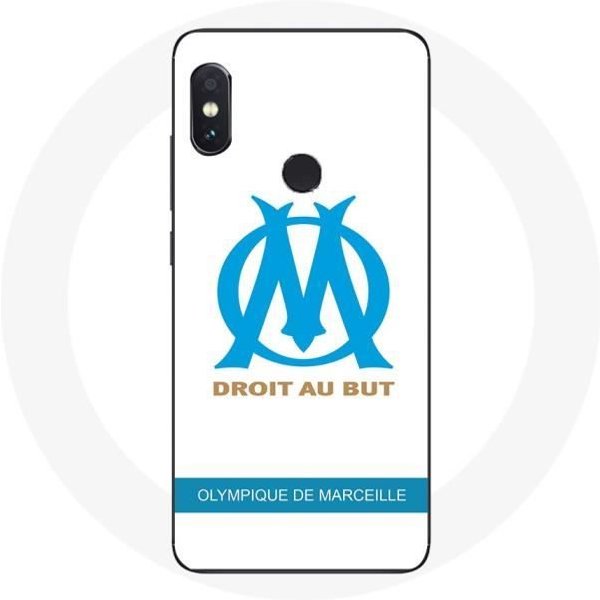 Funda - Olympique De Marsella - Xiaomi Redmi Note 5 Pro - Flexible - Deportiva - Blanca Blanco-image