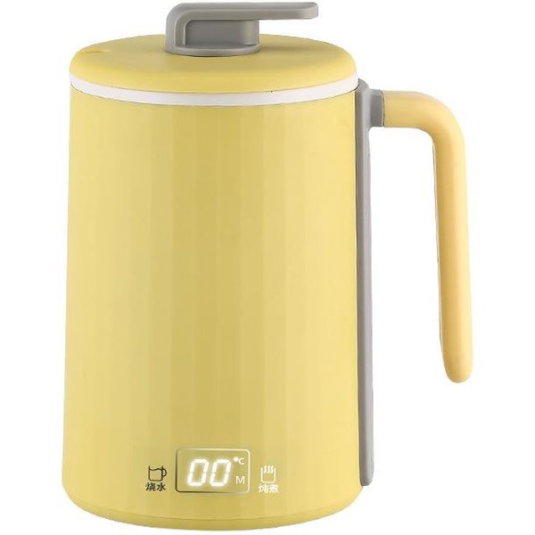 450Ml Czajnik Elektryczny Wielofunkcyjny Garnek Do Zdrowia PrzenośNy Termos Czajnik Elektryczny Kubek Do Zupy PodróżNy Kubek Do Gotowania 220V UK-image