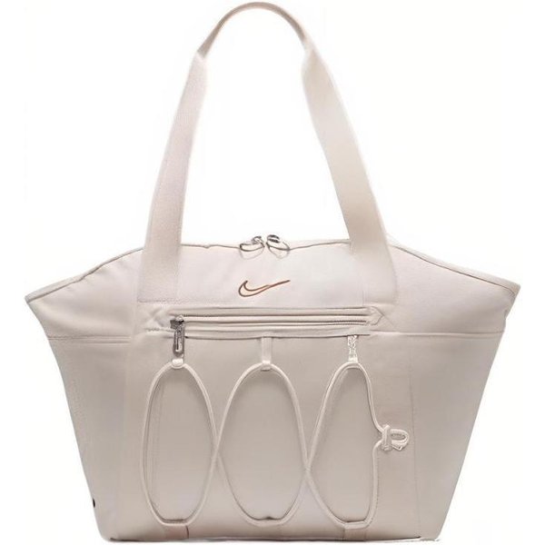 Bolso Tote De PoliéSter Nike Bolsa De Compras Bolso De Mano Regular Unisex Beige Casual CV0063-838-image