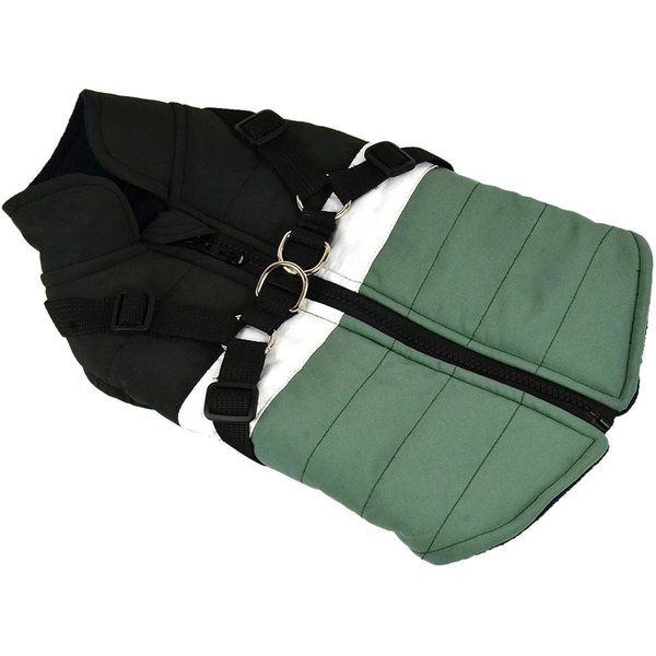 Chaqueta Para Perro Mascota Con ArnéS Invierno Ropa CáLida Para Perro Impermeable Abrigo Para Perro Grande Para Labrador Chihuahua Bulldog FrancéS Conjuntos M-image