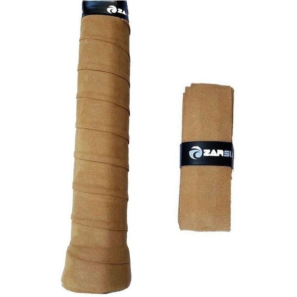 EmpuñAdura Interior Para Raqueta De Tenis Con Tacto Seco Suave Antideslizante EmpuñAdura De Mango De Raqueta Raquetas De BáDminton Camello-image