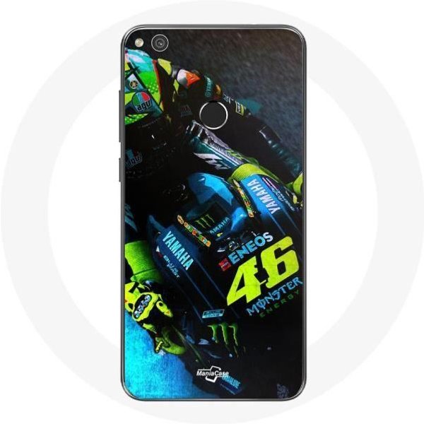 Funda Para Huawei P8 Lite 2017 Valentino Rossi Piloto De Carreras Moto GP-image