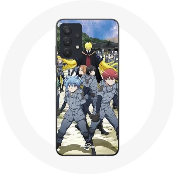 Funda - Clase De Asesinato - Samsung Galaxy A32 5G - Flexible - Anime Manga - Blanca-image