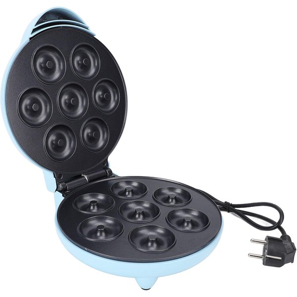 MáQuina Para Hacer Donas 7 Agujeros Calentamiento RáPido Control Inteligente De Temperatura Antiadherente EléCtrica Para L(For 6.5-9Kg)-image