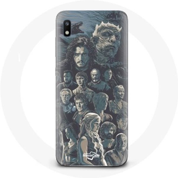 Funda - Juego De Tronos - Samsung Galaxy A10 - Flexible - PóSter Personajes - Gris Gris-image