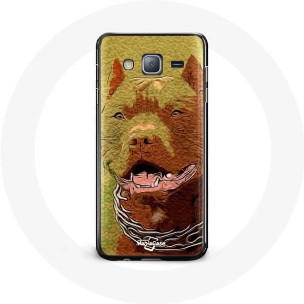 Funda Para Samsung Galaxy J5 Pit Bull Terrier Americano-image