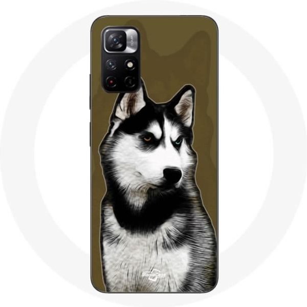 Funda - Maniacase - Redmi Note 11 5G - Flexible - Galgo Greyhound - Gris Gris-image