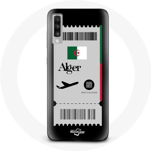Funda Para Samsung Galaxy A70 Billete De AvióN Argel-image