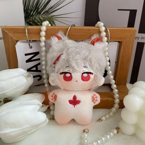 Genshin Impact Tighnari Xiao Tartaglia Kaedehara Kaha Peluches Juguetes MuñEca Colgante De Peluche De Anime Mochila Llavero Regalos De CumpleañOs 10CM-image