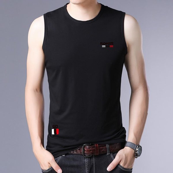 Verano Nuevo PulóVer De Manga Corta Para Hombre De Mediana Edad Ocio Color SóLido Cuello Redondo Camiseta De Hombre Ropa De Papá XXL Gray-image
