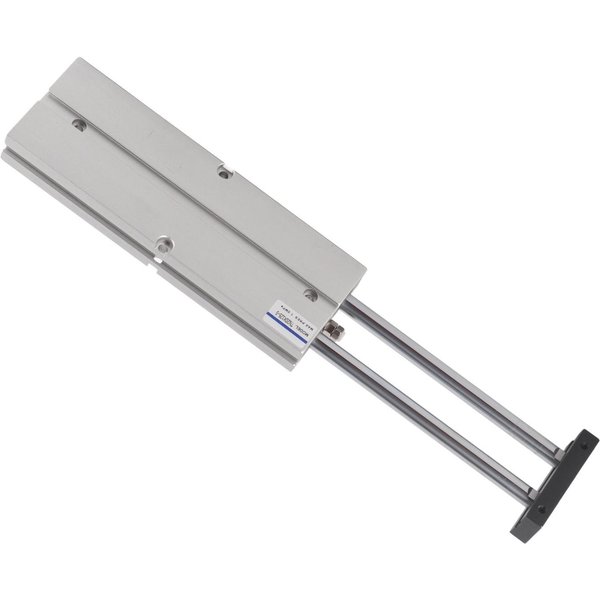 SiłOwnik Dwururkowy Pneumatyczny Dwustronnego DziałAnia Ze Stopu Aluminium ŚRednica 20 Mm Skok 125 Mm-image