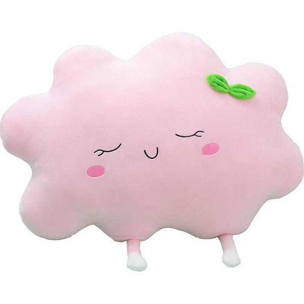 Almohada De Peluche Squishy Sol Nube 35~70Cm Rellena Ultra Suave Almohada Cielo Almohada Para Cabeza De Coche DecoracióN De Sofá Silla Regalo About 60Cm-image