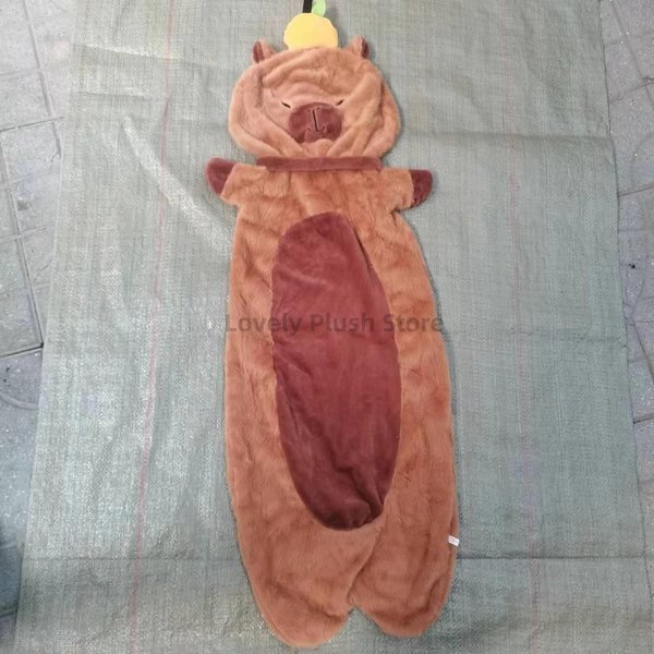 120 Cm KreskóWkowa DużA Kapibara Pluszowa Zabawka Kawaii Owocowa Symulacja ZwierzęCia MięKka Wypchana Lalka Poduszka Do Spania Poduszka Prezent Urodzinowy 60Cm-image
