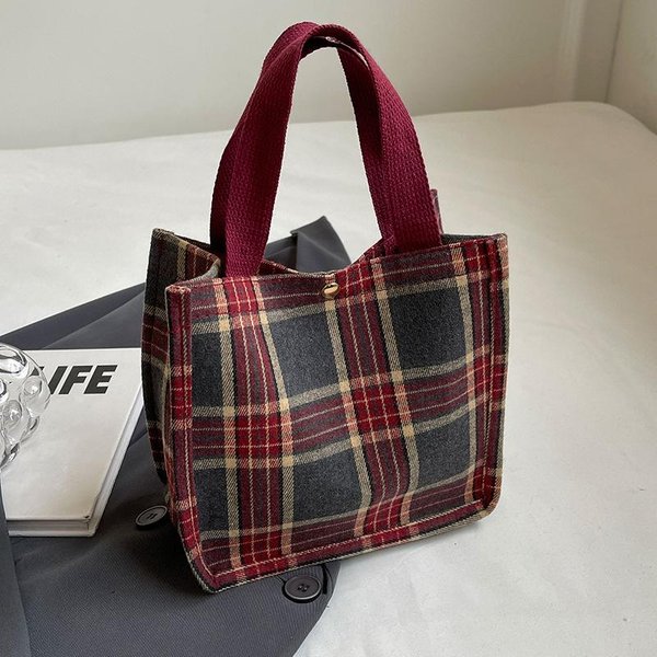 Bolso De Lona De Gran Capacidad Nuevo Bolso Tote Para Viajar Al Trabajo Para Mujer Bolso De Hombro VersáTil De Nicho Retro Para Mujer Black-image