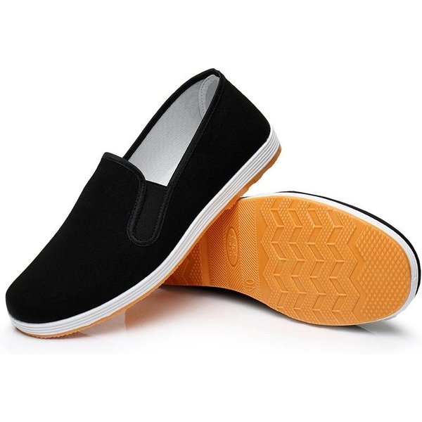 MęSkie Tradycyjne ChińSkie Buty Do Kung Fu Z BawełNy, Buty Sportowe Do ćWiczeń Tai-Chi, OddychająCe, NadająCe Się Do Noszenia, Sportowe Obuwie 42-image