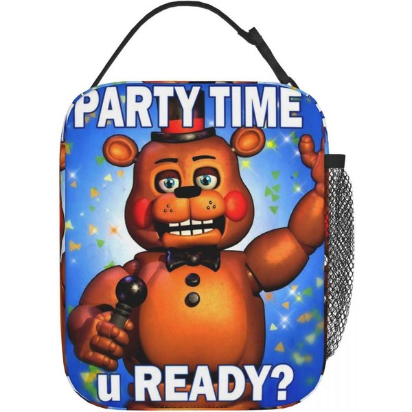 Izolowane PudełKa Na Lunch Fnaf Akcesoria At Freddys Pojemnik Na Lunch Codzienny Cooler Termiczny PudełKo Bento Do SzkołY Option 1-image