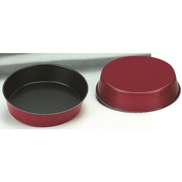 Moule à Manqué - Ibili - 22 Cm - Aluminio Antiadherente - Rouge Moucheté Noir - Compatible Con Lave-Vaisselle-image