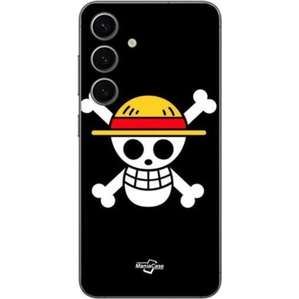 Funda - Maniacase - Samsung Galaxy S24 Plus - Bandera One Piece - Flexible - Negro-image