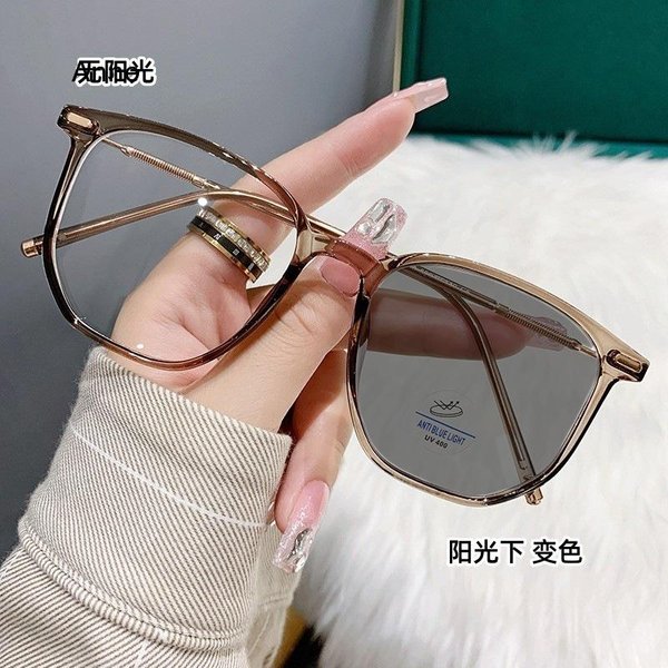 Gafas De Sol FotocromáTicas Inteligentes Negativas Unisex Para Mujer Y Hombre Gafas Para MiopíA Color Cambiante Gafas Para MiopíA De 0 A -4.0 -2.0-image
