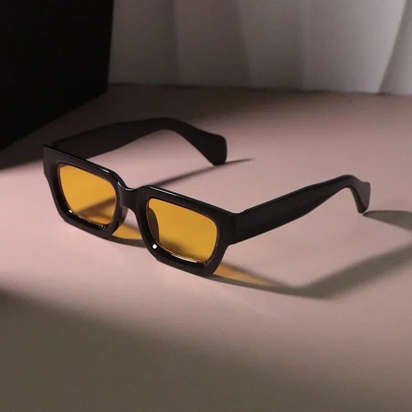 Gafas De Sol Cuadradas Elegantes Para Exteriores Femeninas Masculinas CláSicas Retro Elegantes ÚNicas Gafas Elegantes Casuales Minimalistas Oculos Other-image