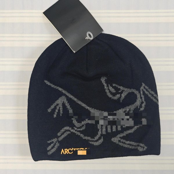 Zimowa Czapka Dzianinowa Dla MężCzyzn I Kobiet, CiepłA, Termiczna, Czapka Typu Beanie, Haft Z Literą, MięKka, Casualowa, Outdoorowa ZłOty/Czarny-image