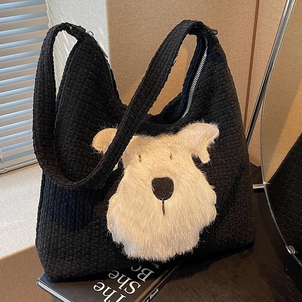 Bolso De Gran Capacidad Para Mujer Nuevo De Moda Y Elegante Bolso Tote Para Viajes Diarios Para Mujer Ins Lindo VersáTil Bolso De Hombro-image