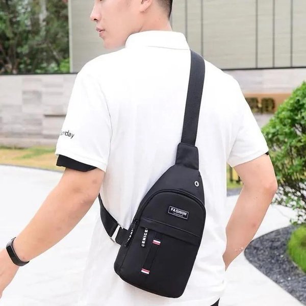 RiñOnera Impermeable De Gran Capacidad Para Hombre, Correa Ajustable Para Actividades Al Aire Libre, Viajes, Correr, Senderismo, Ciclismo-image