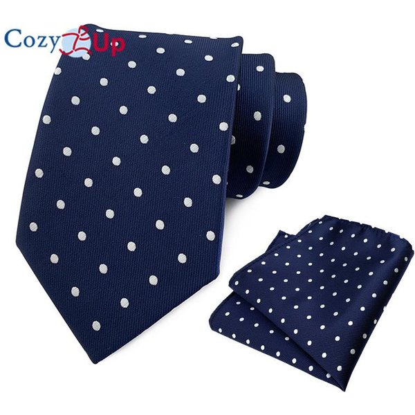 Conjunto De Corbata De Dos Piezas Para Hombre Punto De Ola A Gemelos Corbata Moda De Negocios PañUelo Paisley Black-image