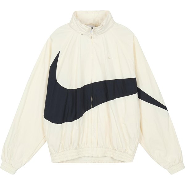 Chaqueta Tejida Con Logo Swoosh De Nike Para Hombre 'Leche De Coco' XL White-image