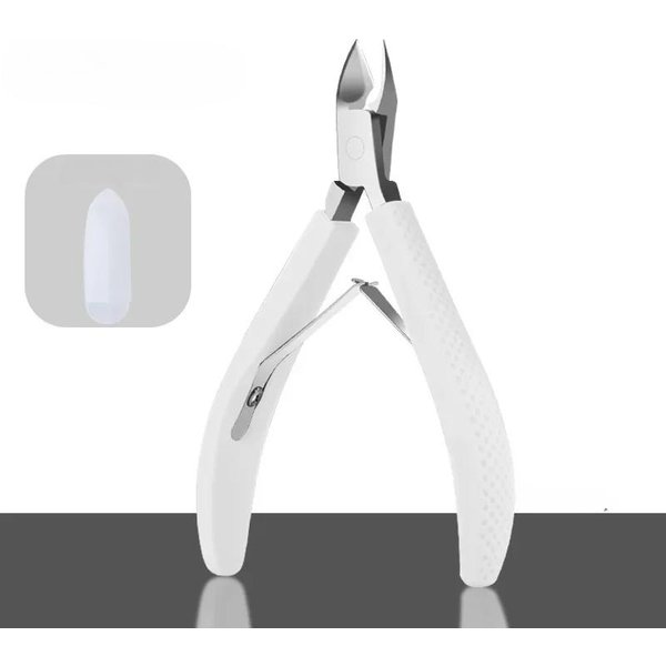 CążKi Do SkóRek Manicure Do Paznokci NożYczki Do SkóRek CążKi Trymer Usuwanie Martwego NaskóRka Pedicure Obcinacze Ze Stali Nierdzewnej NarzęDzie Czarny-image
