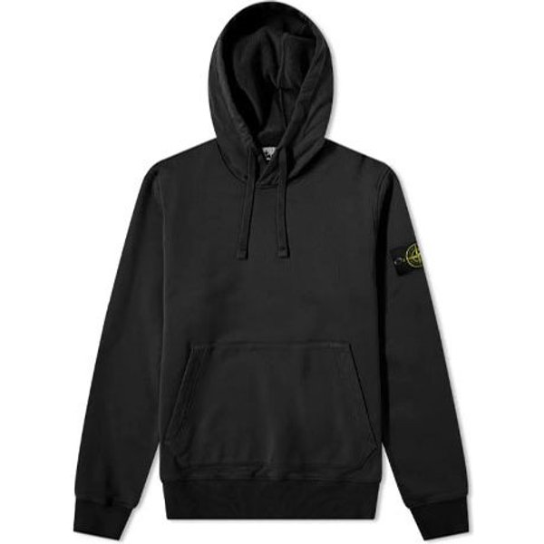 Bluza Stone Island Z Naszywką Logo Czarna MęSkie GóRy 741564151-V0029 XL-image