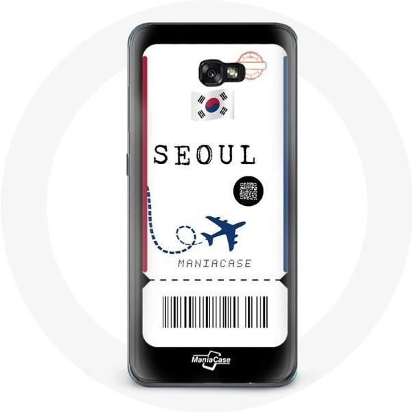 Coque Pour Samsung Galaxy A3 2016 Billet D'avion Seoul CoréE Du Sud-image