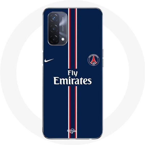 Funda - Maniacase - Oppo A93 5G - Negra - Paris Saint Germain - Flexible-image