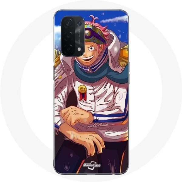 Funda Para Oppo A74 5G - Maniacase - Fanart De One Piece - Flexible - Blanco - Mixto-image