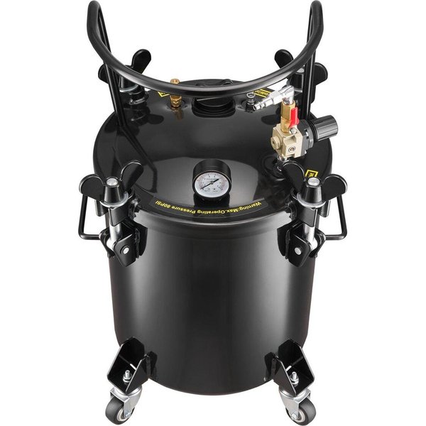 Zbiornik CiśNieniowy Na Farbę, Stalowy Zbiornik CiśNieniowy Heavy Duty 20 L, Zbiorniki CiśNieniowe Do Malowania Natryskowego Z Trzema SzybkozłąCzami Do UżYtku Domowego, Majsterkowania, Sztuki-image