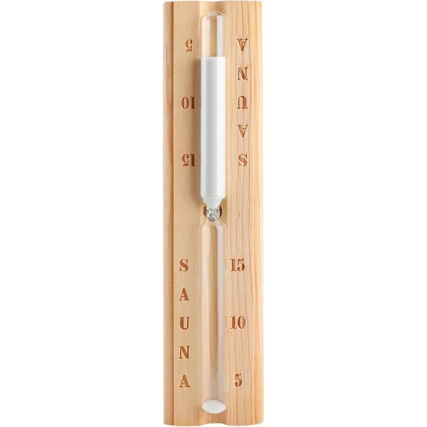Reloj De Arena De Madera Para Sauna, Temporizador De Arena De 15 Minutos, Cuenta Regresiva, Accesorio Para Sauna, Spa.-image