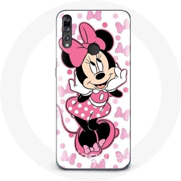 Funda - Minnie Mouse - Huawei P30 Lite - Flexible - Dibujo Animado Lindo - Rosa Color Rosa-image