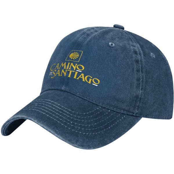 Czapki Z Daszkiem Camino De Santiago Wytarte Prane Muszle Czapka PrzeciwsłOneczna MężCzyźNi Kobiety Outdoor Bieganie Golf MięKkie Czapki Bez Struktury Kapelusz One Size-image