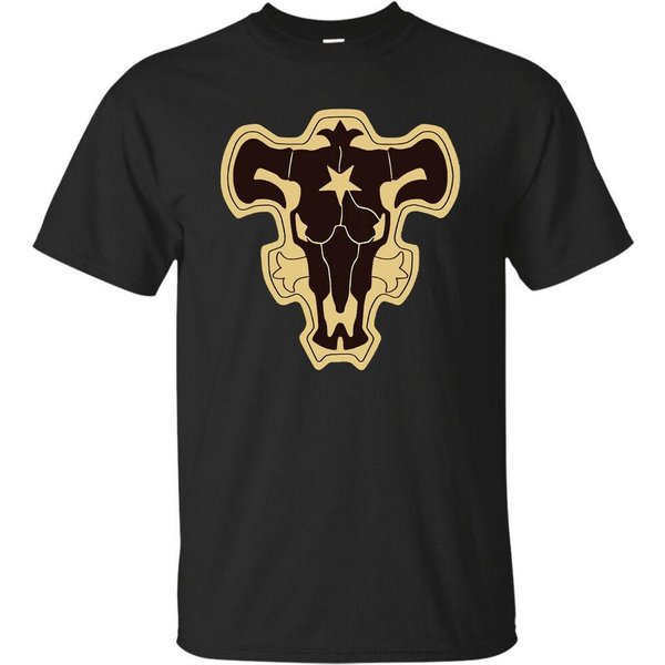 Camiseta Unisex Black Clover Bull Asta, Divertida Camiseta Negra Vintage Xxxl-image