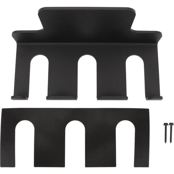 Soporte De Barra Montado En Pared De Acero Al Carbono De Alta Resistencia Estante Vertical Para Colgar Barras Para El Hogar-image