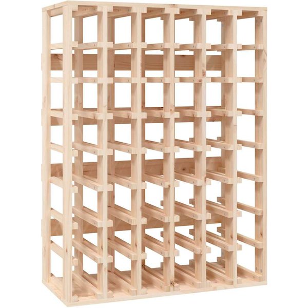 Botellero 70 X 33 X 94 Cm Madera De Pino Macizo-image