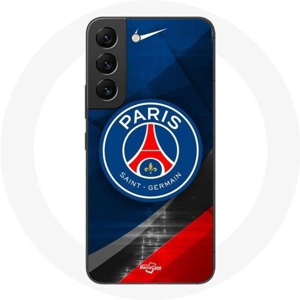 Etui - Psg - Samsung Galaxy S22 - Sztywne - Czarne - Logo Paris Saint Germain-image