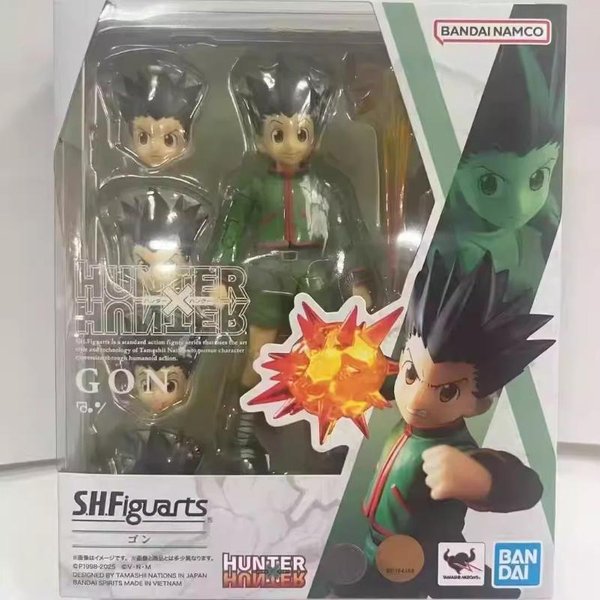 Figura De AccióN Shfiguarts De Hunter X Hunter Gon Freecss Killua Zoldyck Figura Coleccionable Adorno De Escritorio Regalo Para Fans De Anime-image
