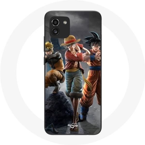 Funda - Maniacase - Samsung Galaxy A03 - 3D - Anime Manga - Flexible-image
