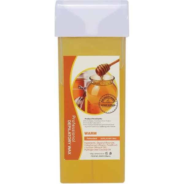 12Tastes 100G Cera Depilatoria Profesional Crema Depilatoria Facial Axila DepilacióN Corporal Honey-image