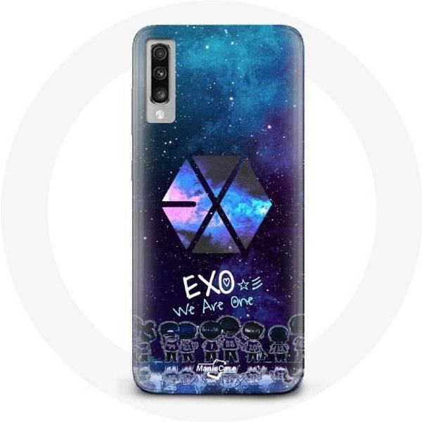 Funda Para Samsung Galaxy A50 Exo Grupo K-Pop Logo We Are One-image